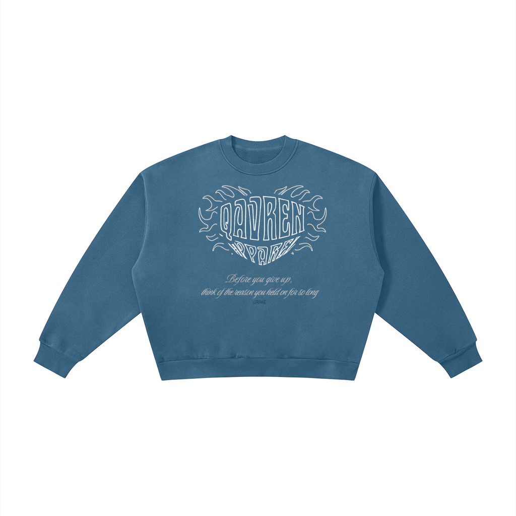 QAVREN boxy Sweatshirt