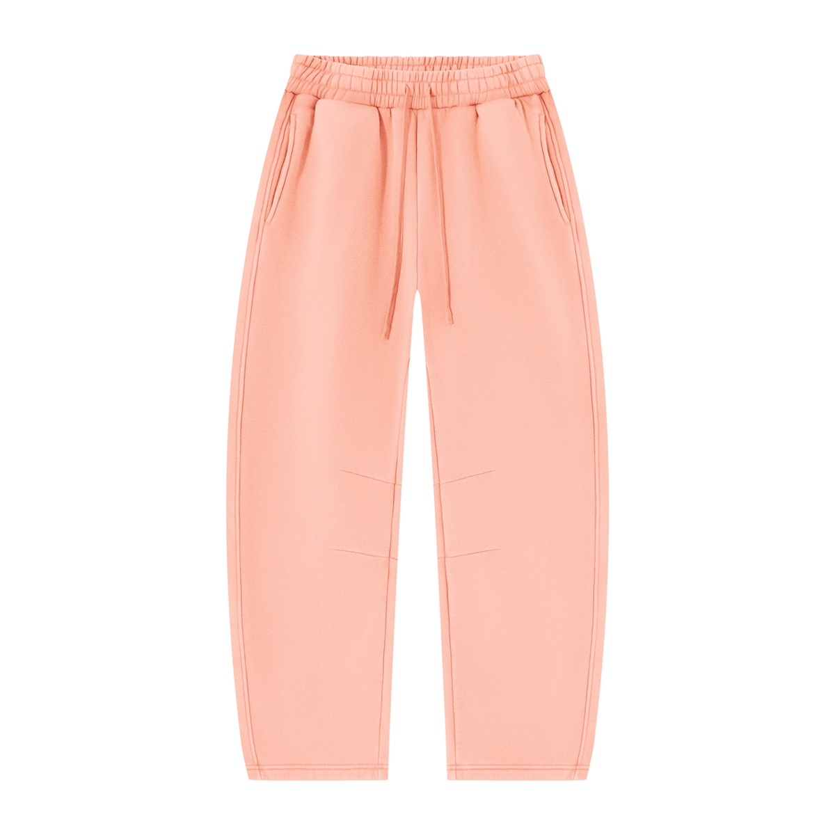 QAVREN unisex plain vintage wash sweats