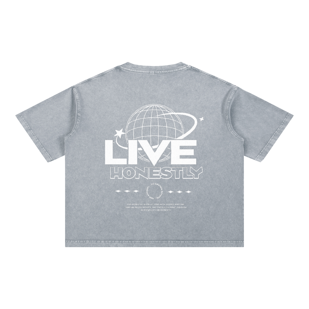 QAVREN Boxy Cotton T-Shirt