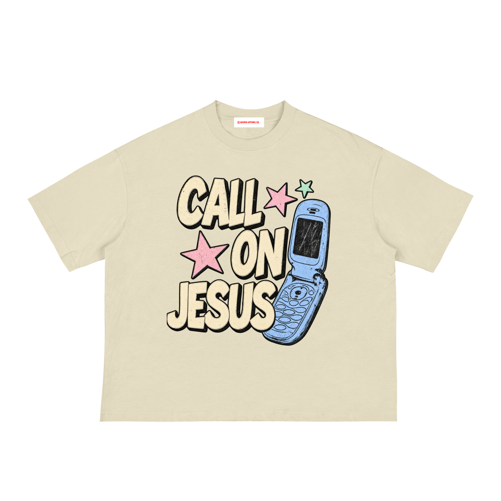 Call On Jesus Boxy Tee