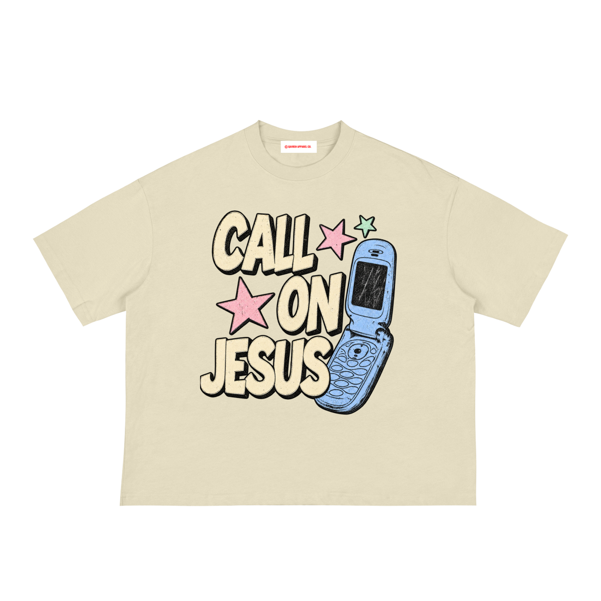 Call On Jesus Boxy Tee