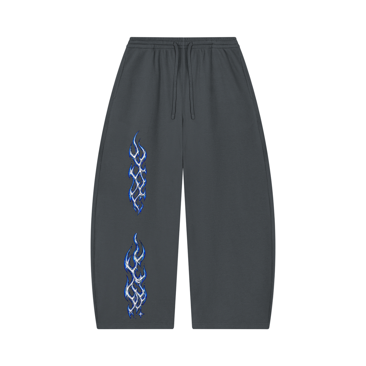QAVREN Waffle Barrel sweats