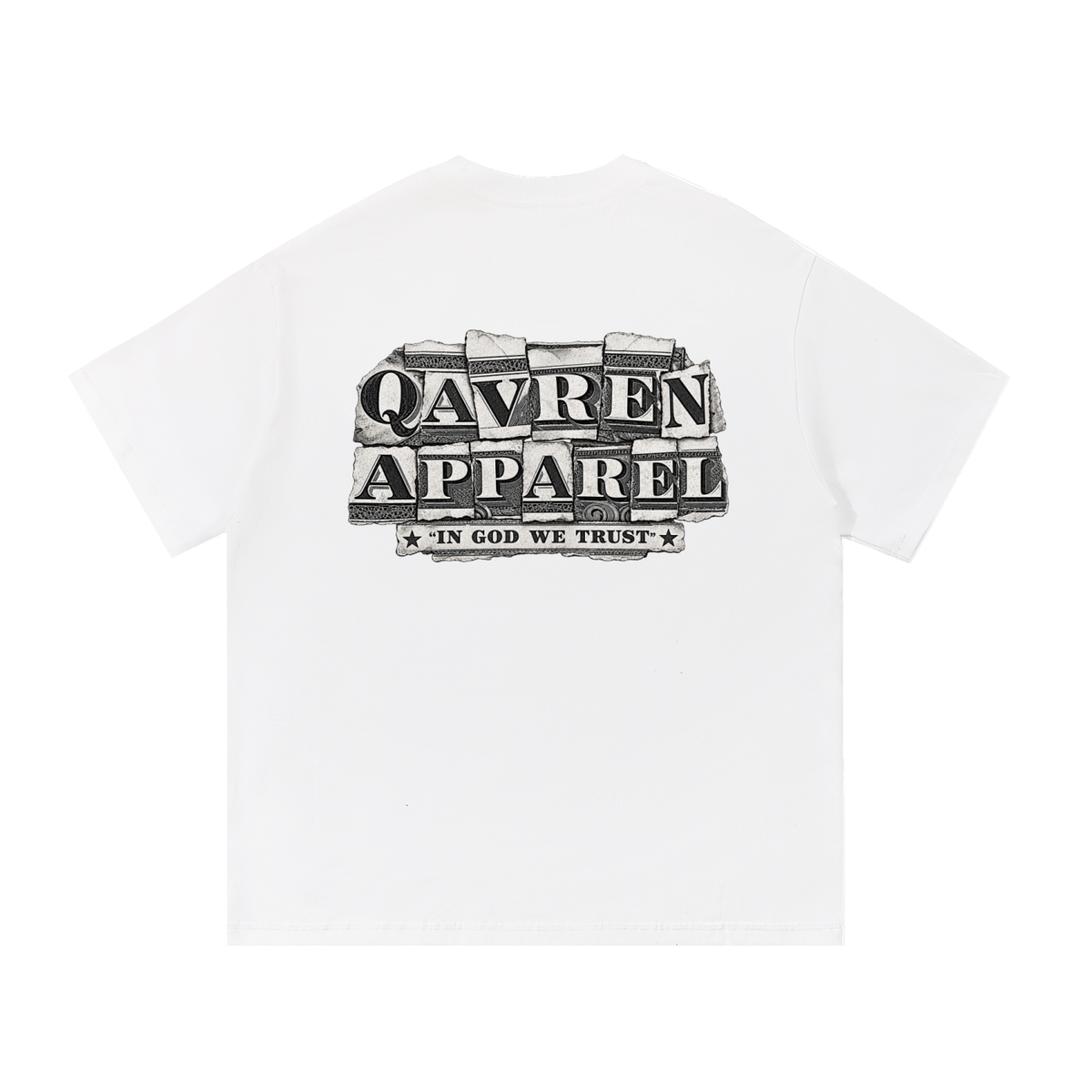 In God we trust. QAVREN Tee