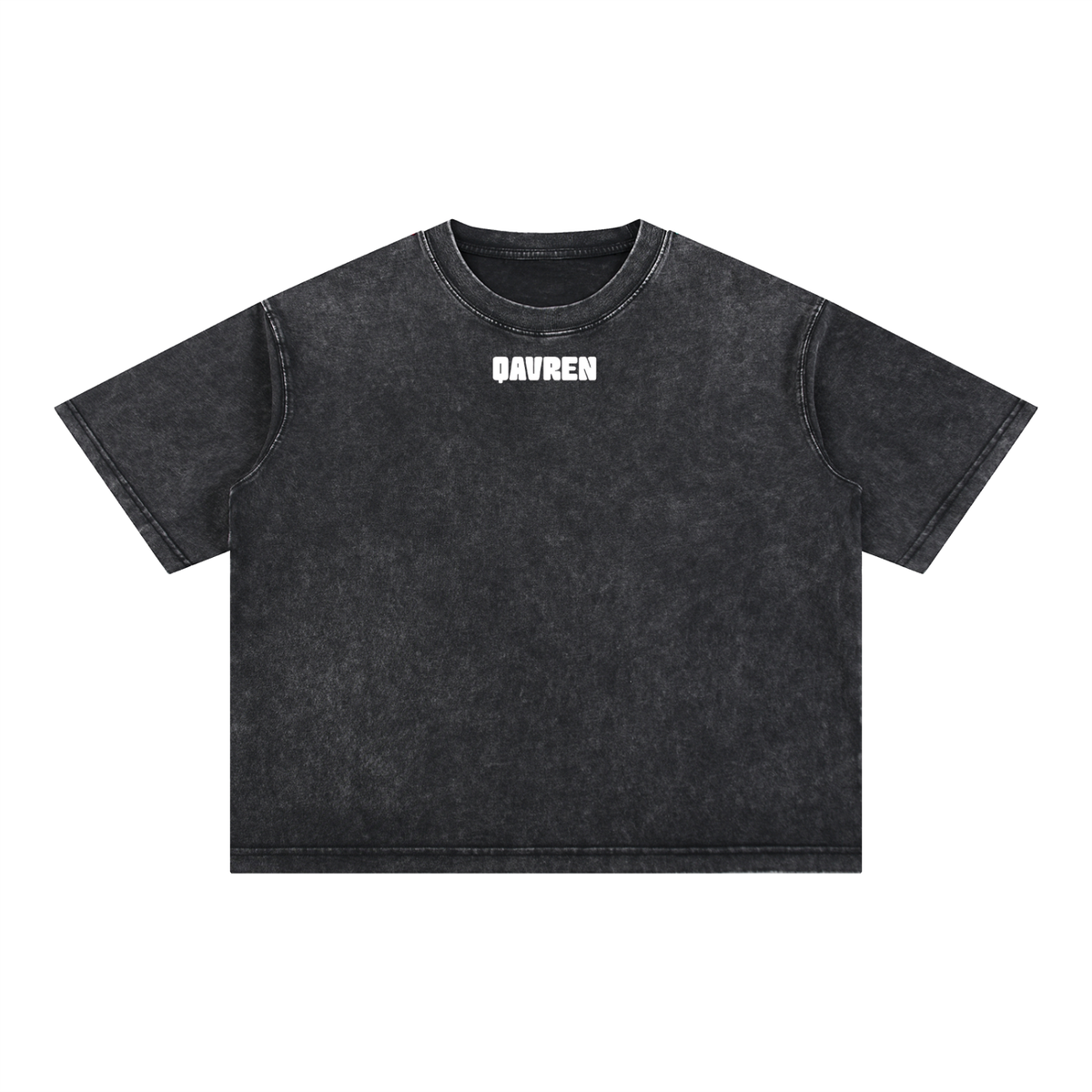 QAVREN x Spider-Man Mineral Wash Boxy Tee