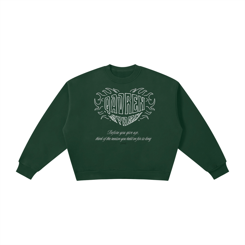 QAVREN boxy Sweatshirt