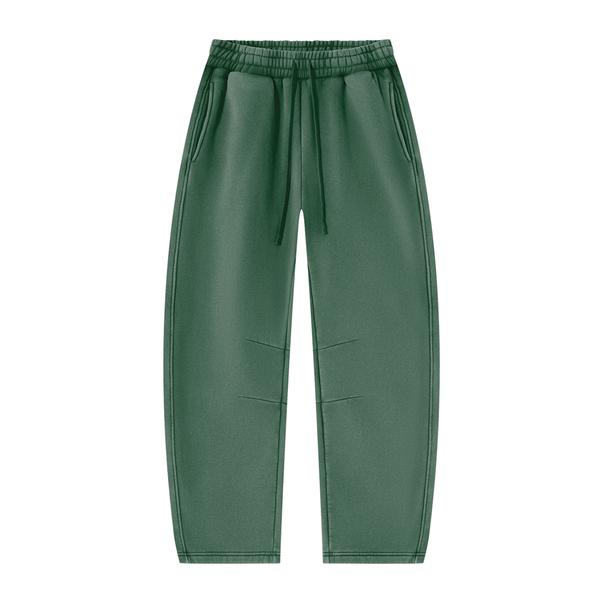 QAVREN unisex plain vintage wash sweats