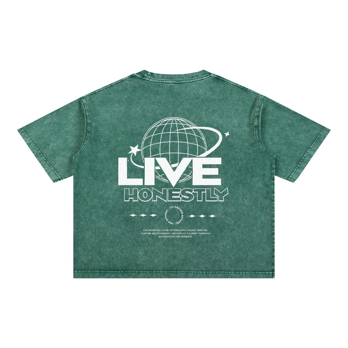 QAVREN Boxy Cotton T-Shirt