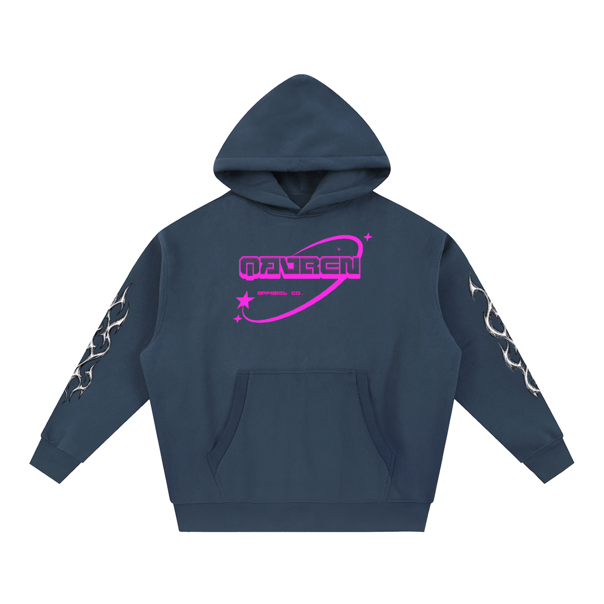 QAVREN Oversized Boxy Hoodie