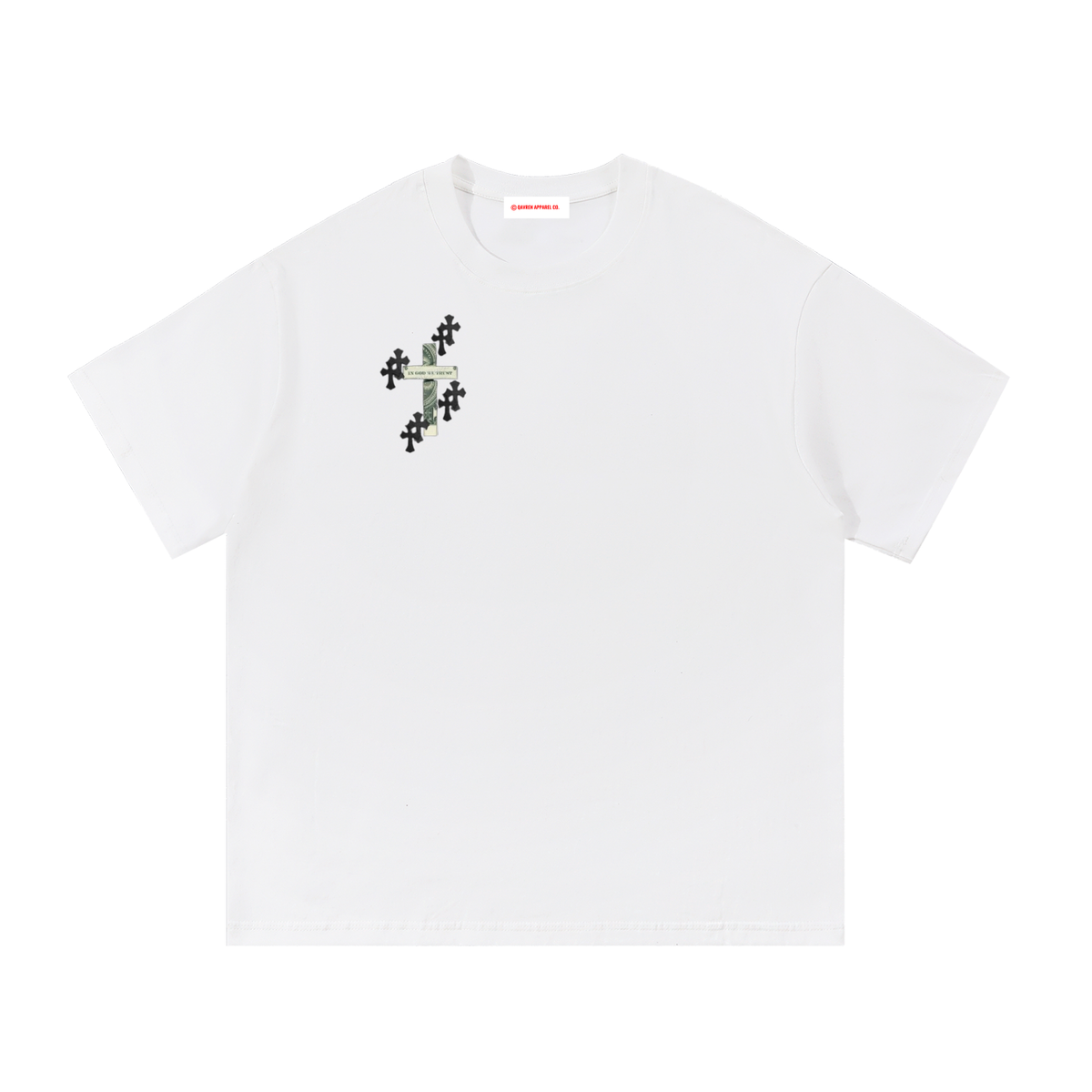 In God we trust. QAVREN Tee