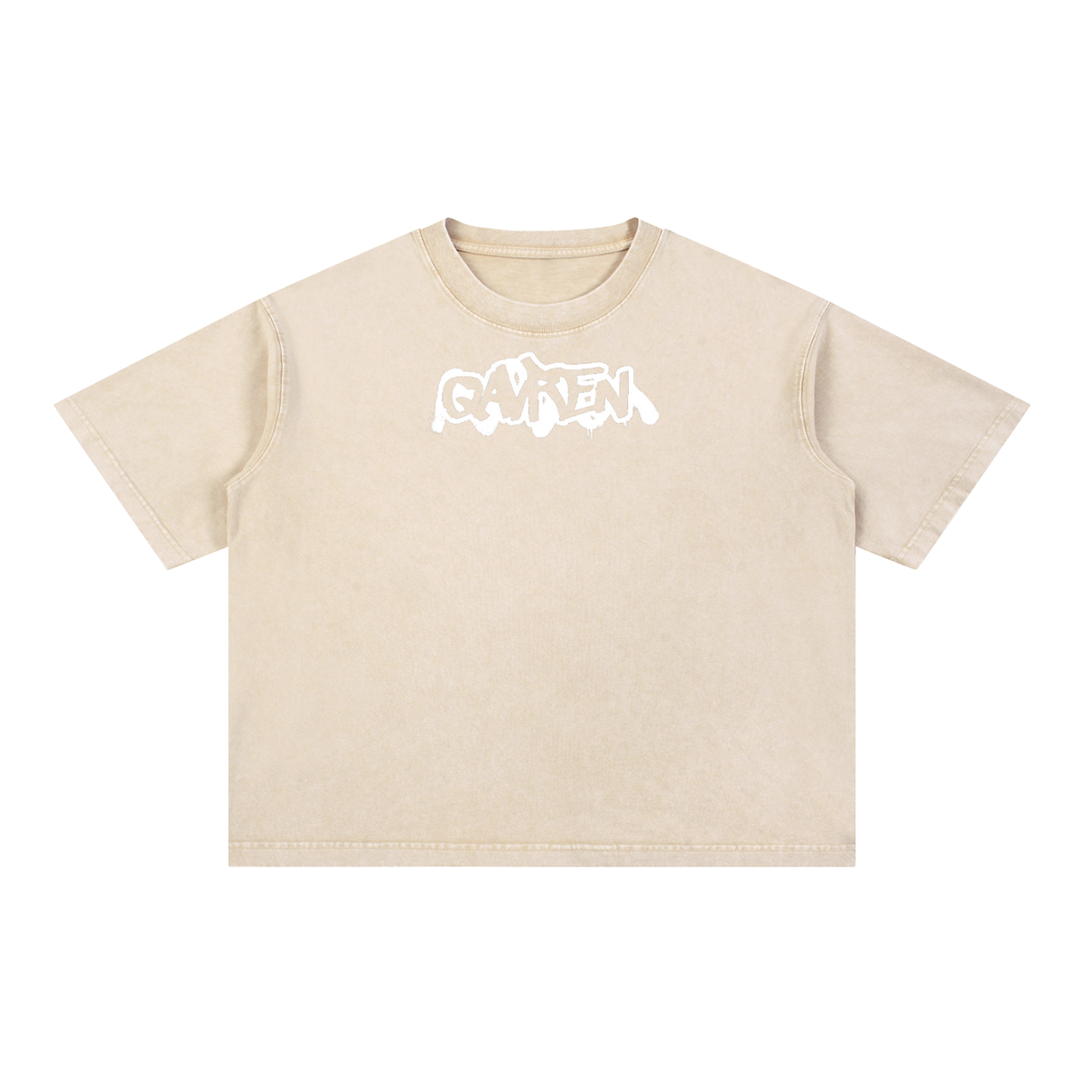 QAVREN Boxy Cotton T-Shirt