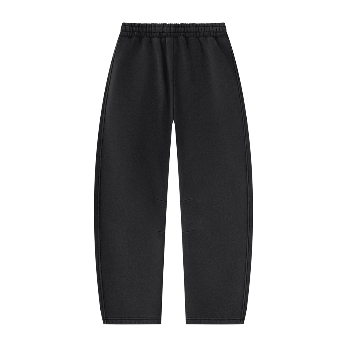 QAVREN unisex plain vintage wash sweats