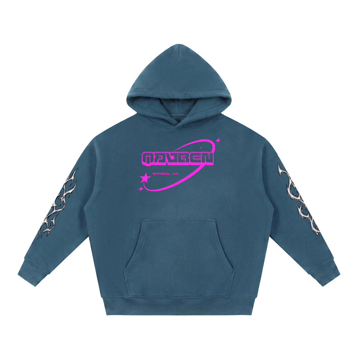 QAVREN Oversized Boxy Hoodie
