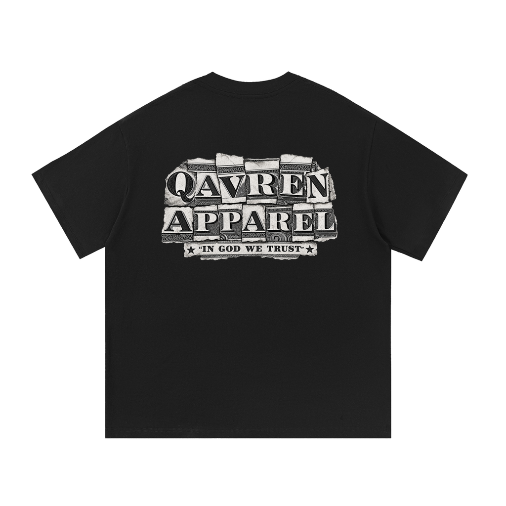 In God we trust. QAVREN Tee