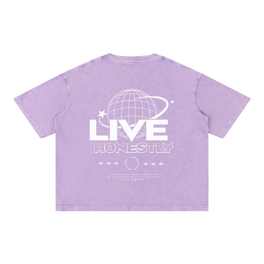 QAVREN Boxy Cotton T-Shirt