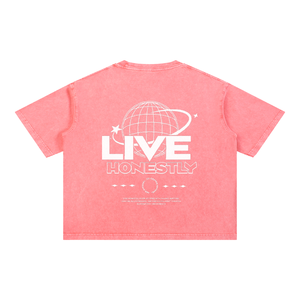QAVREN Boxy Cotton T-Shirt