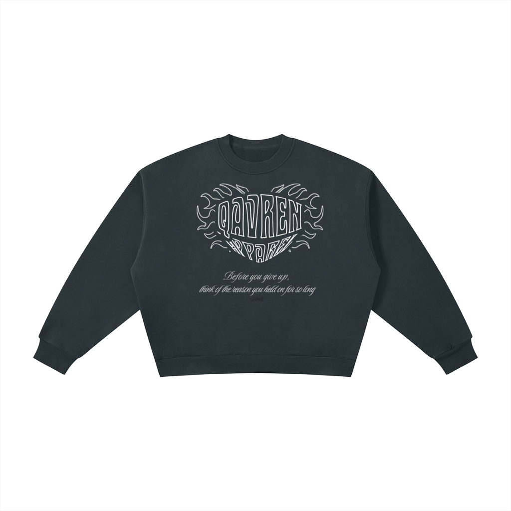 QAVREN boxy Sweatshirt