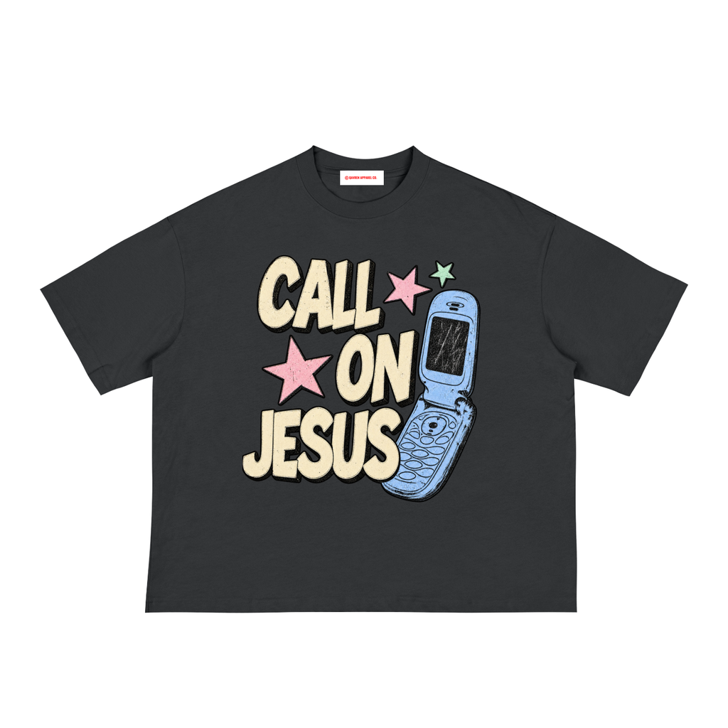 Call On Jesus Boxy Tee