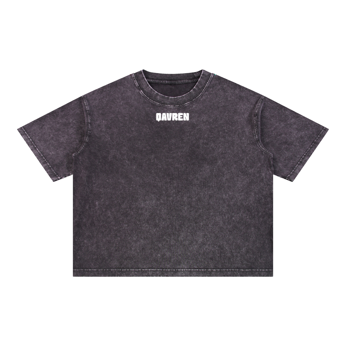 QAVREN x Spider-Man Mineral Wash Boxy Tee