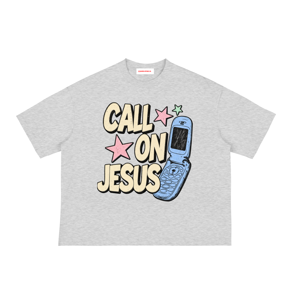 Call On Jesus Boxy Tee