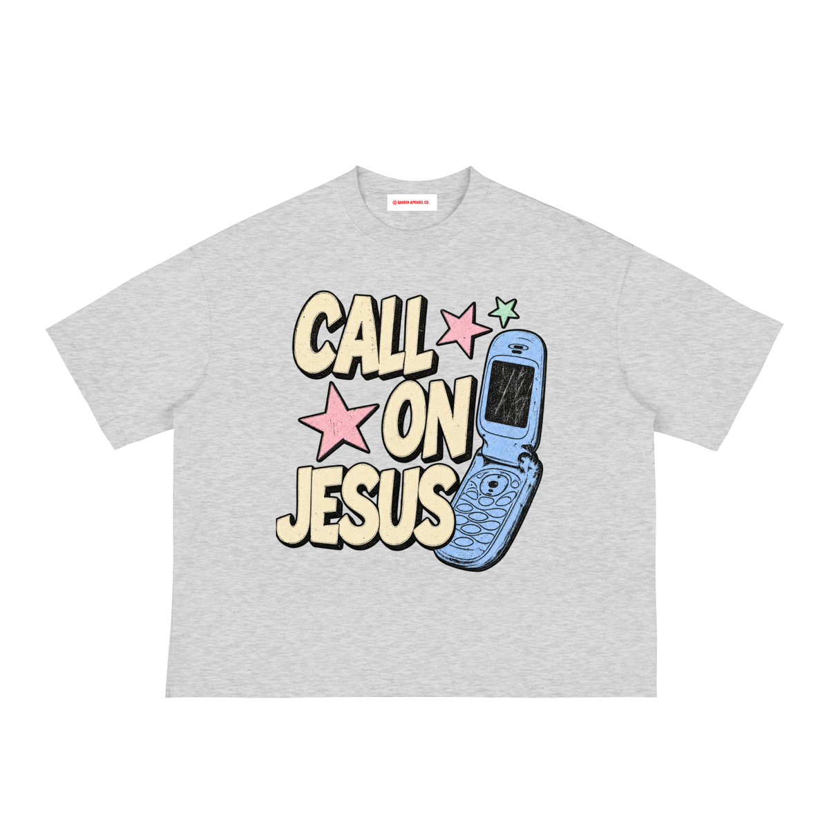 Call On Jesus Boxy Tee