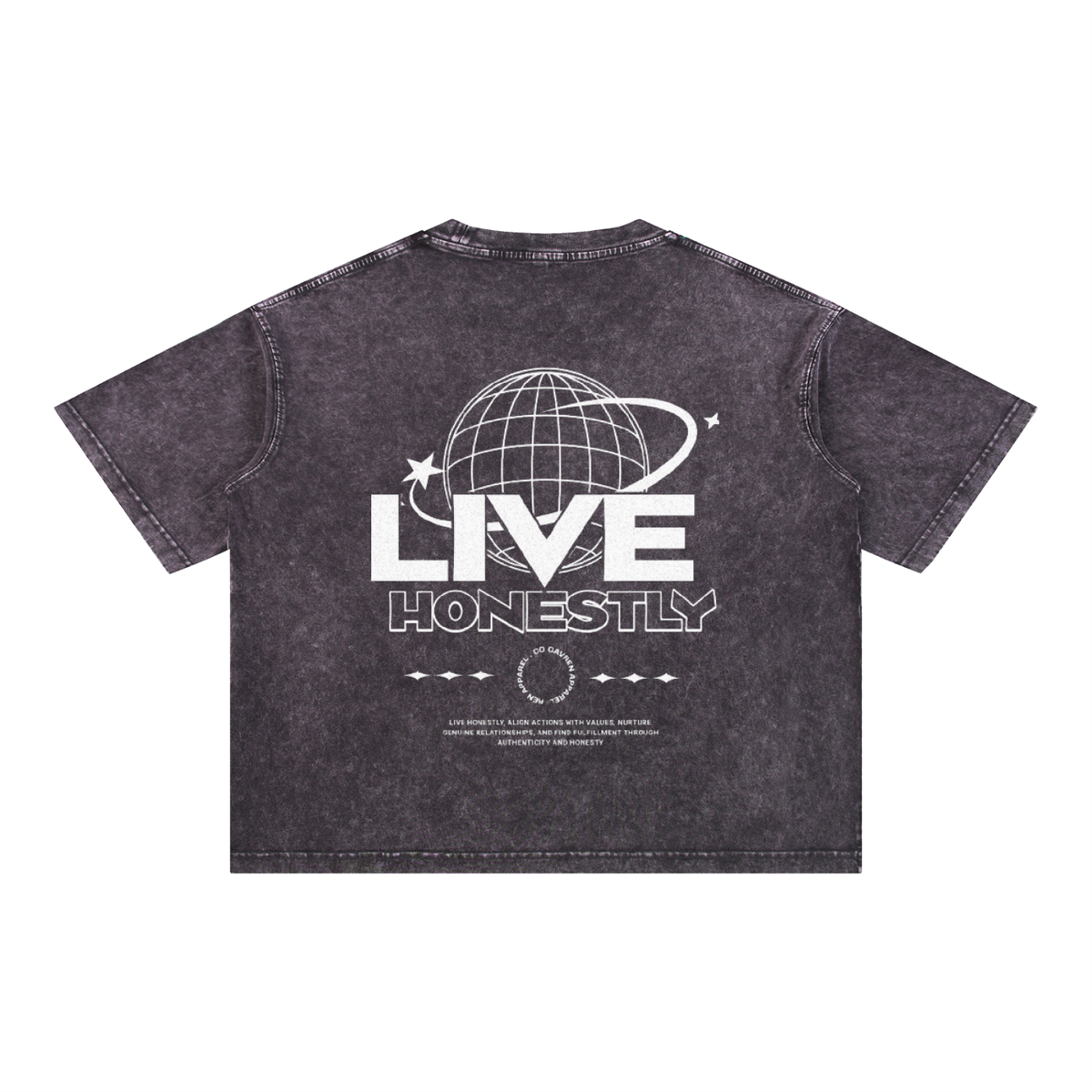QAVREN Boxy Cotton T-Shirt