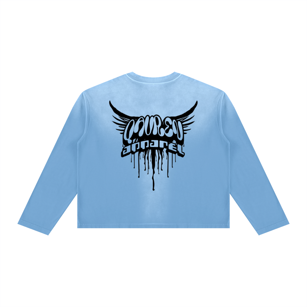 QAVREN Boxy Long Sleeve Tee