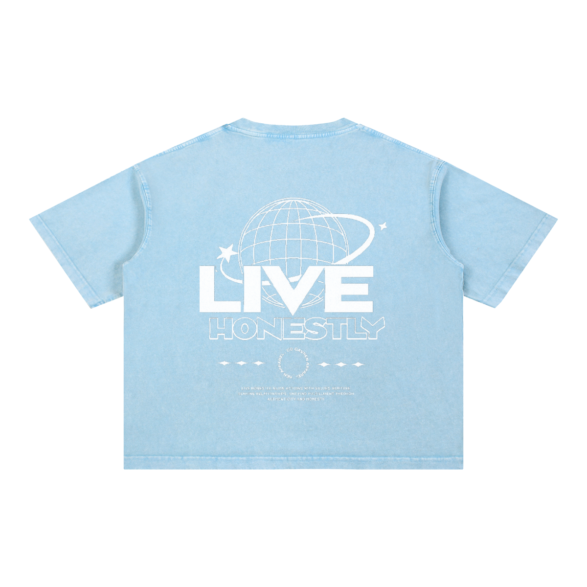 QAVREN Boxy Cotton T-Shirt