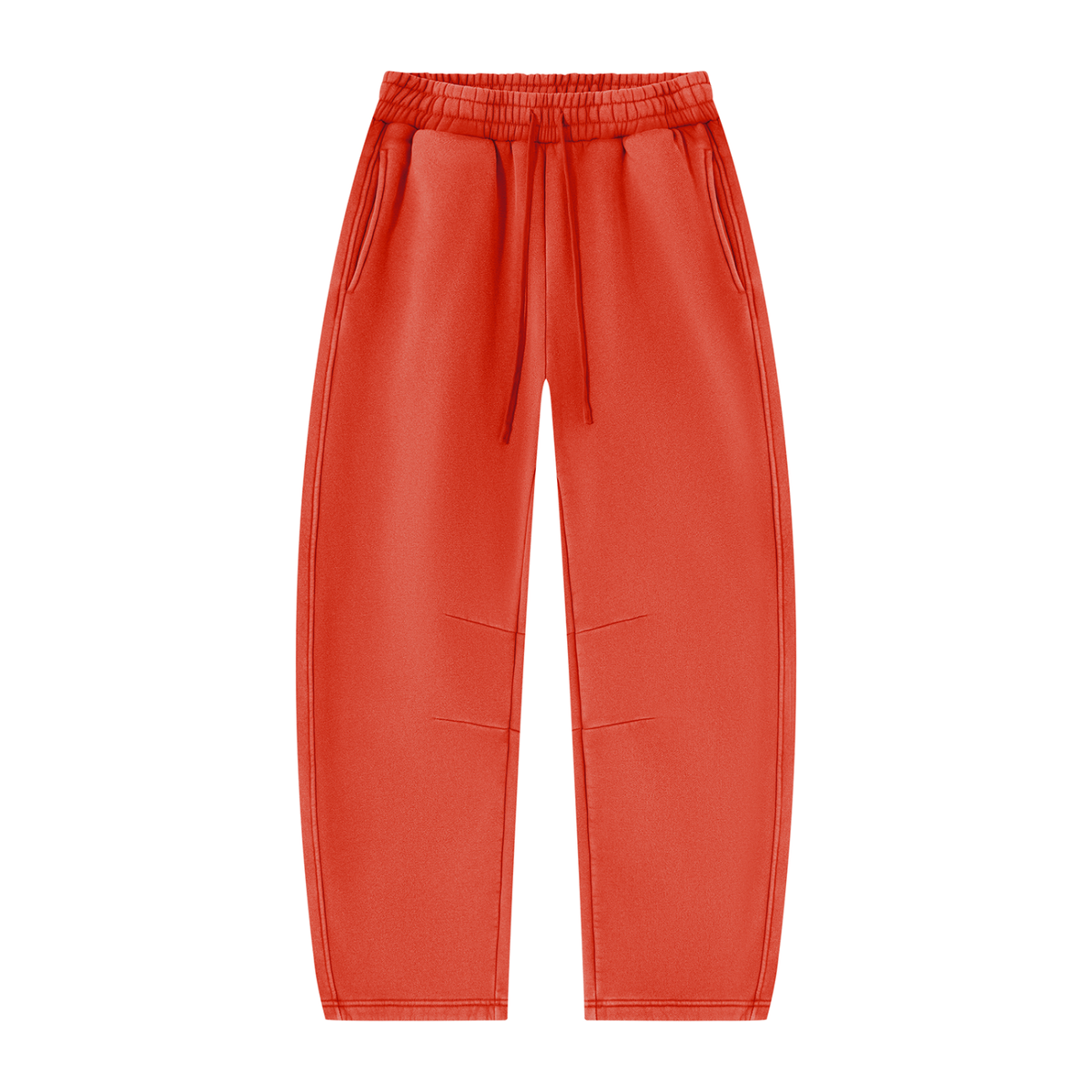 QAVREN unisex plain vintage wash sweats