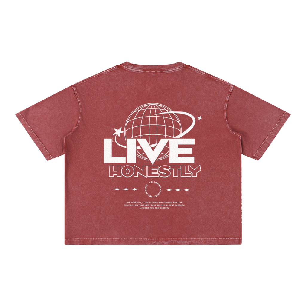 QAVREN Boxy Cotton T-Shirt