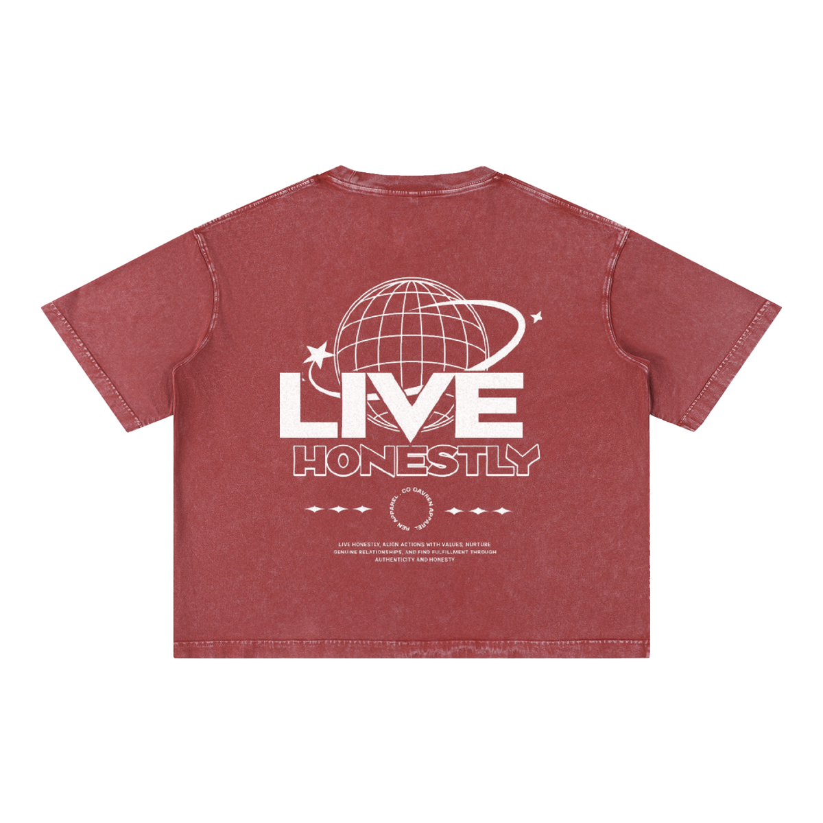 QAVREN Boxy Cotton T-Shirt