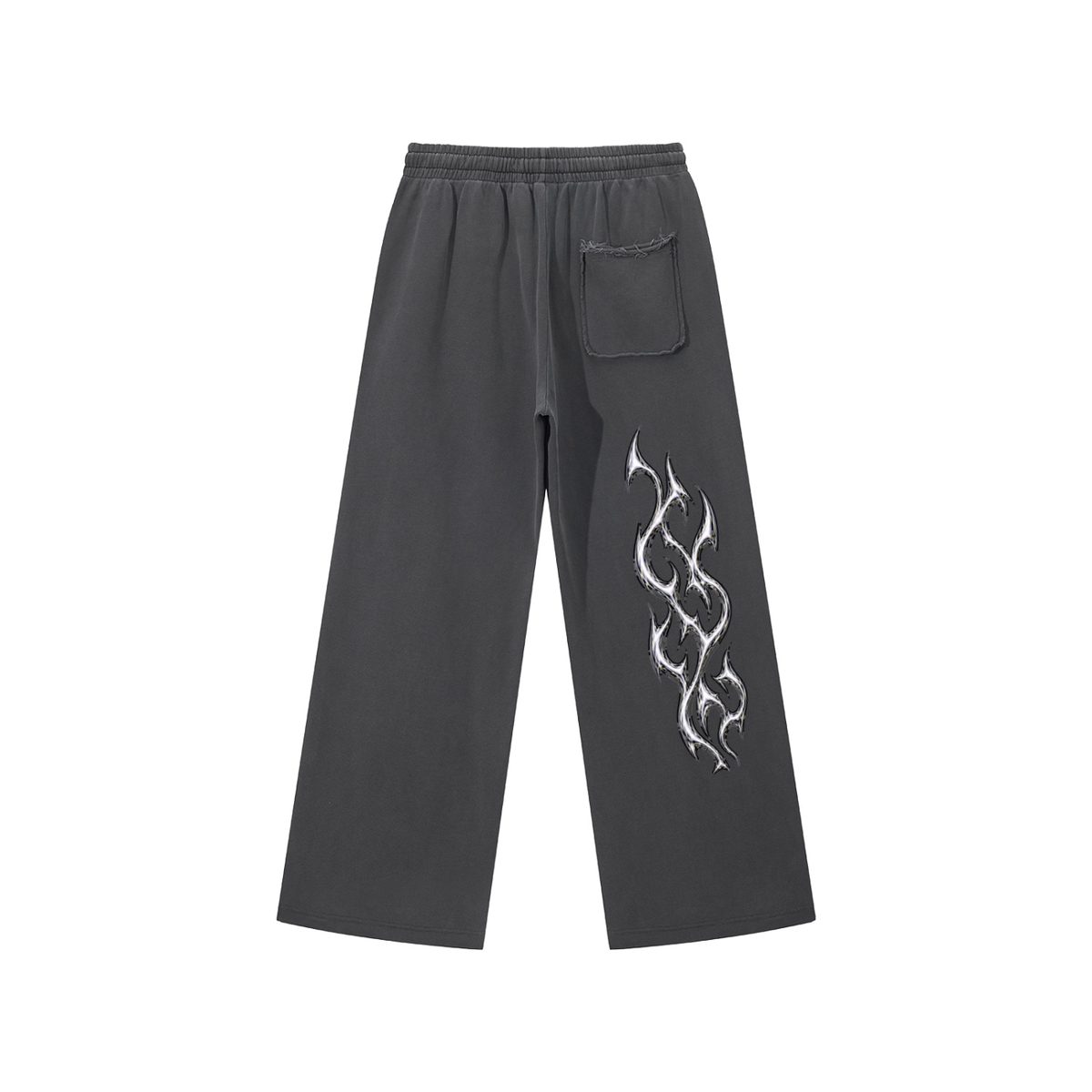QAVREN Raw Edge Sweats