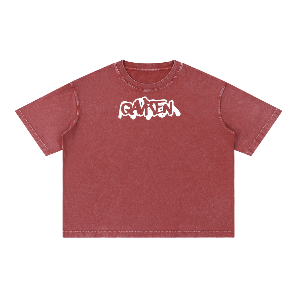 QAVREN Boxy Cotton T-Shirt