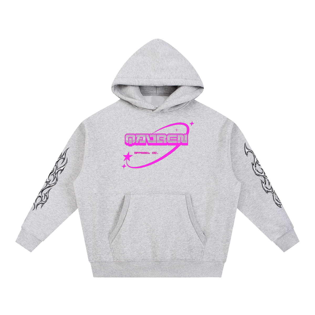 QAVREN Oversized Boxy Hoodie