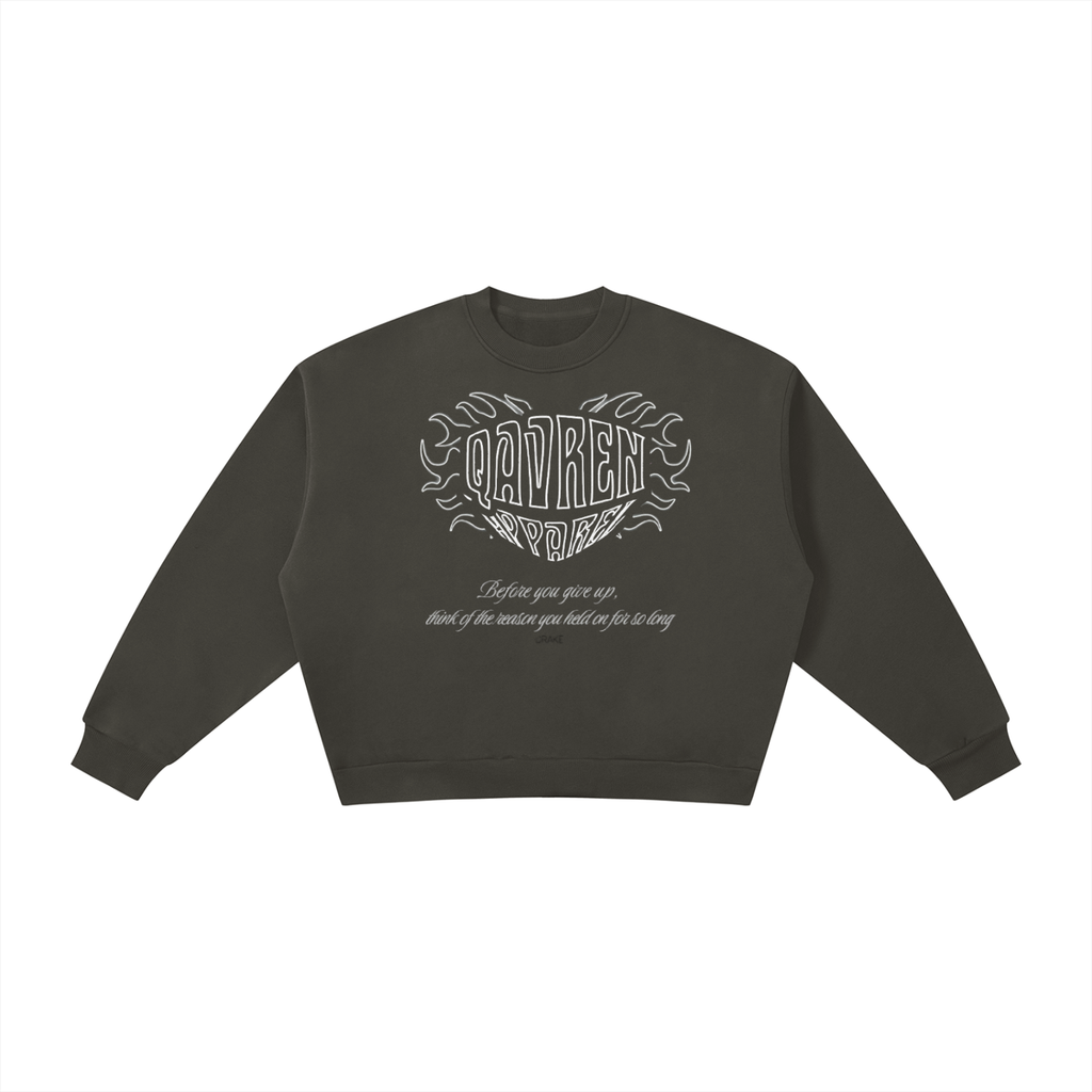 QAVREN boxy Sweatshirt