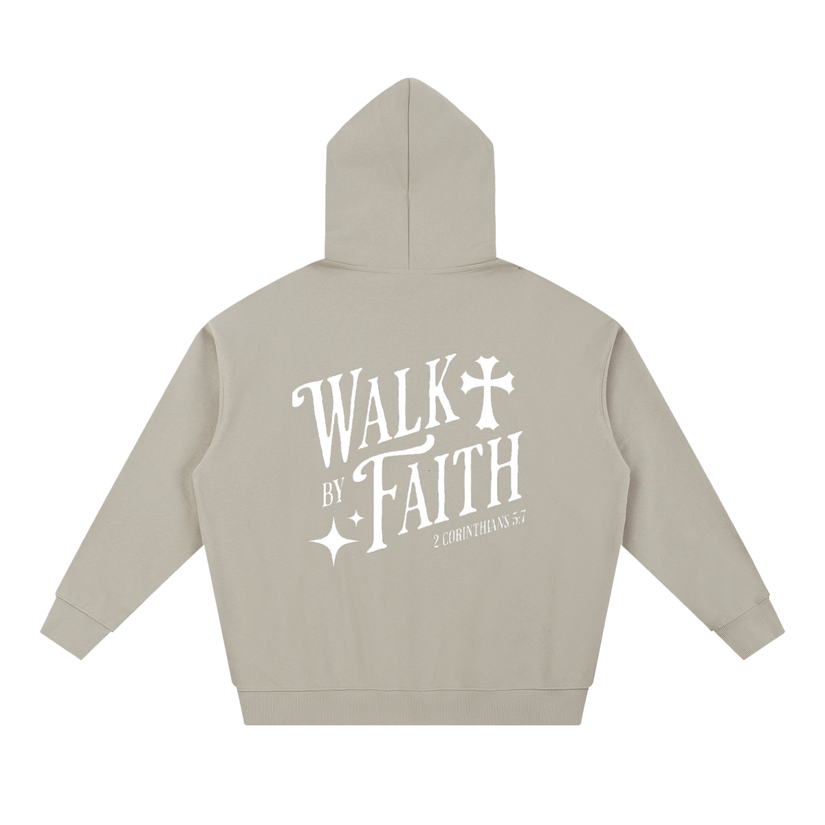 Walk by Faith Heavyweight Hoodie