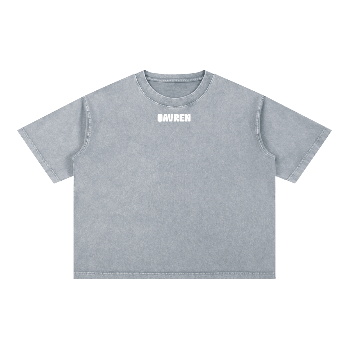 QAVREN x Spider-Man Mineral Wash Boxy Tee