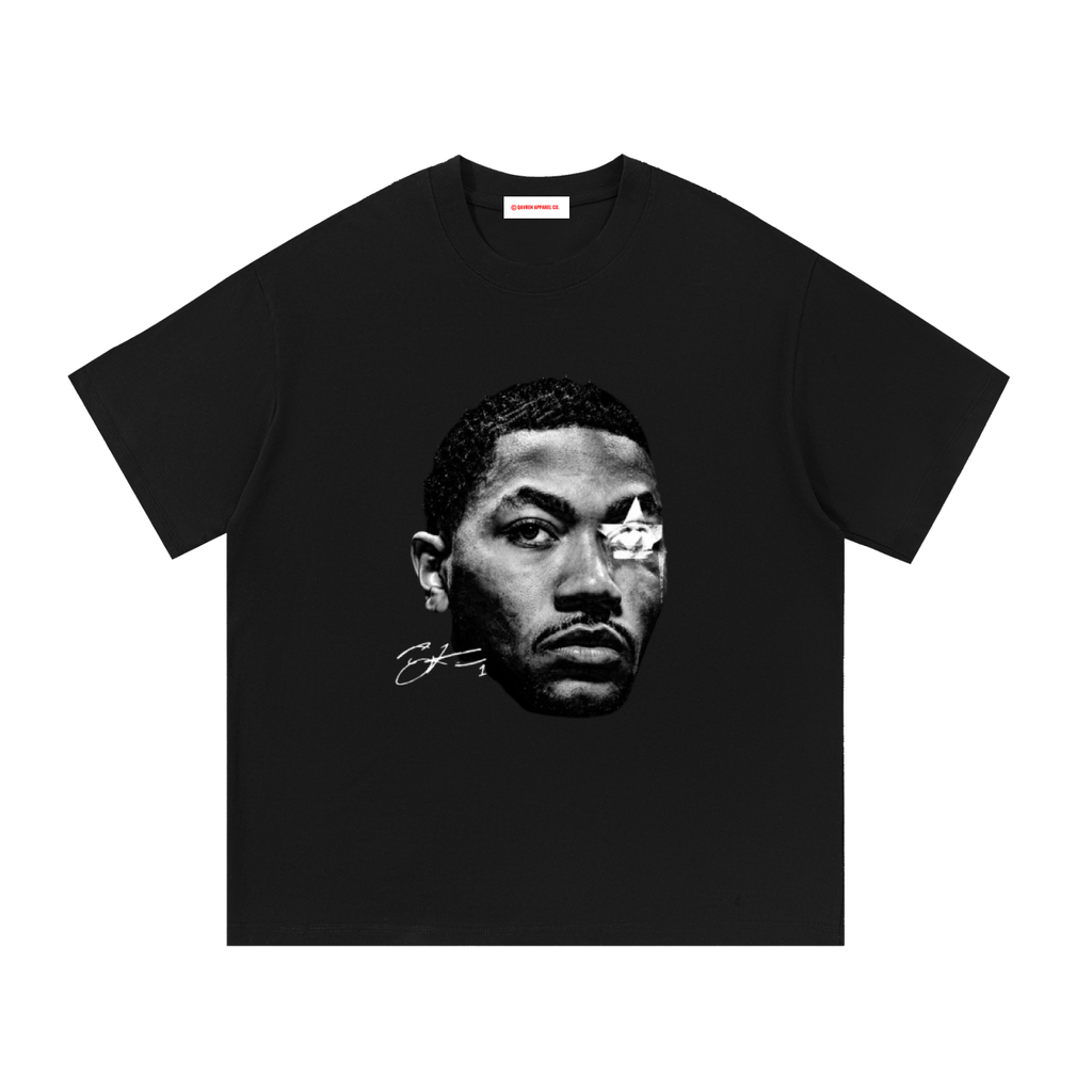 Derrick Rose x QAVREN cotton tee