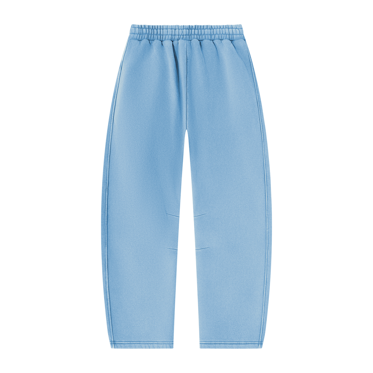 QAVREN unisex plain vintage wash sweats